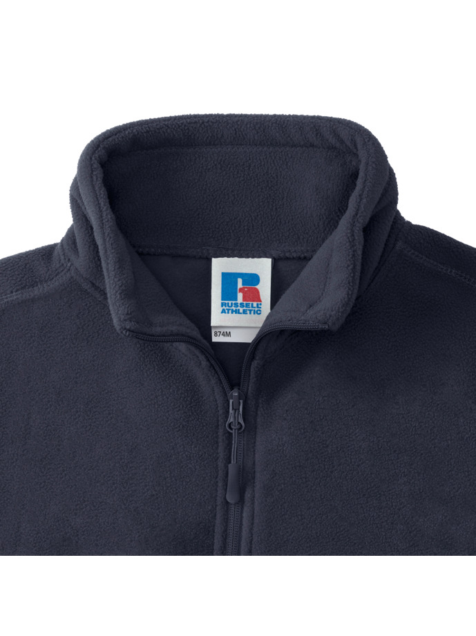 Vanity Fair Lingerie Quarter Zip Outdoor Fleece French Navy 9