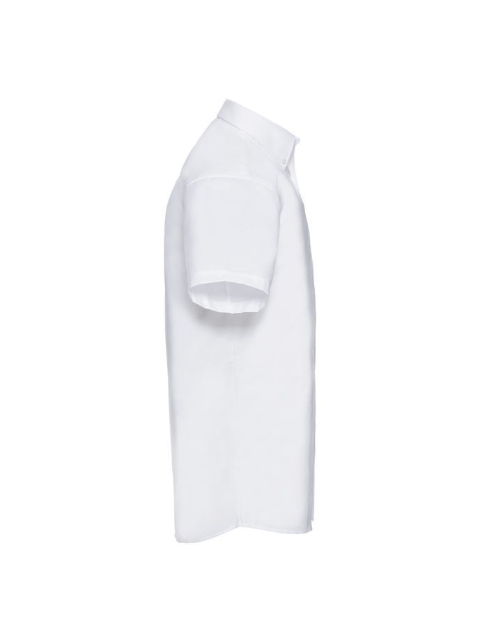 Vanity Fair Lingerie Men's Short Sleeve Classic Oxford Shirt White 7