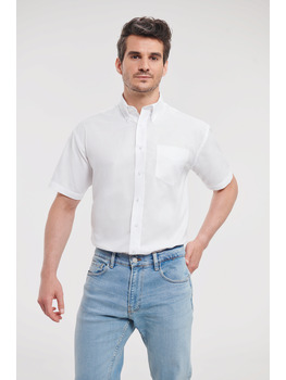 Men's Short Sleeve Classic Oxford Shirt