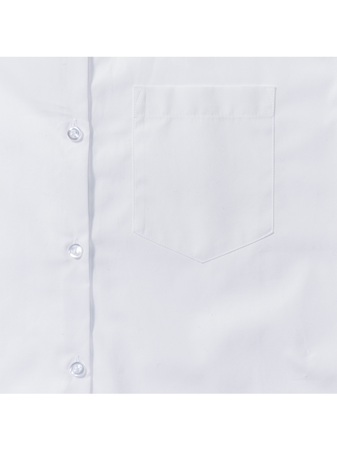 Vanity Fair Lingerie Ladies' Long Sleeve Classic Pure Cotton Poplin Shirt White 8