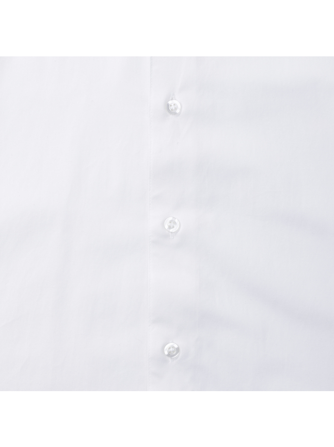 Vanity Fair Lingerie Men's Short Sleeve Fitted Stretch Shirt White 10