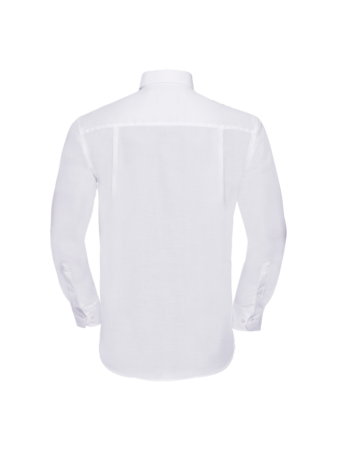 Vanity Fair Lingerie Men's Long Sleeve Classic Ultimate Non-Iron Shirt White 6