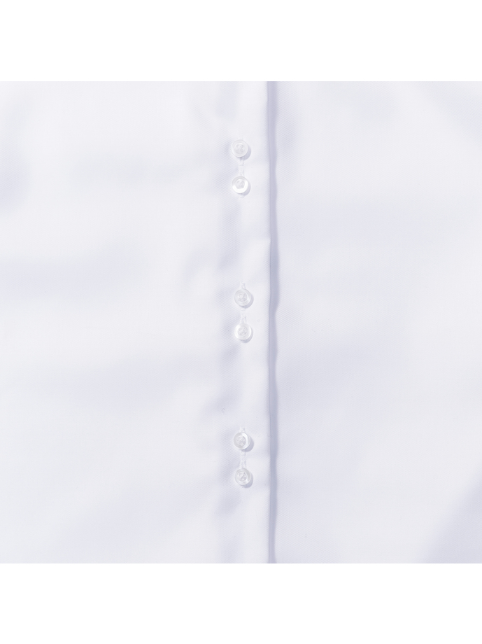 Vanity Fair Lingerie Ladies' Short Sleeve Tailored Ultimate Non-Iron Shirt White 8