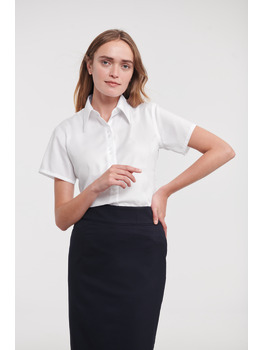 Ladies' Short Sleeve Tailored Ultimate Non-Iron Shirt