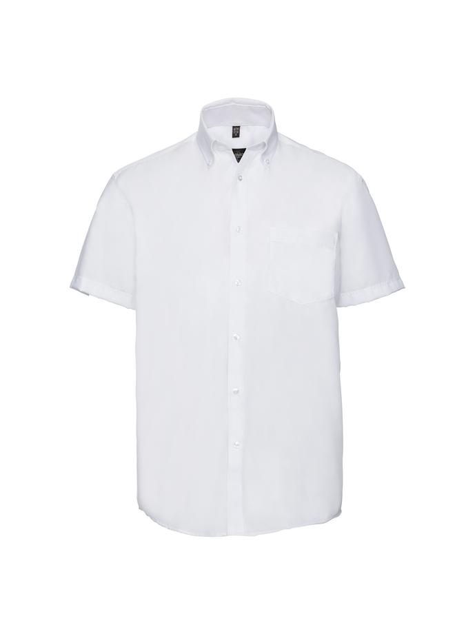 Vanity Fair Lingerie Men's Short Sleeve Classic Ultimate Non-Iron Shirt White 5