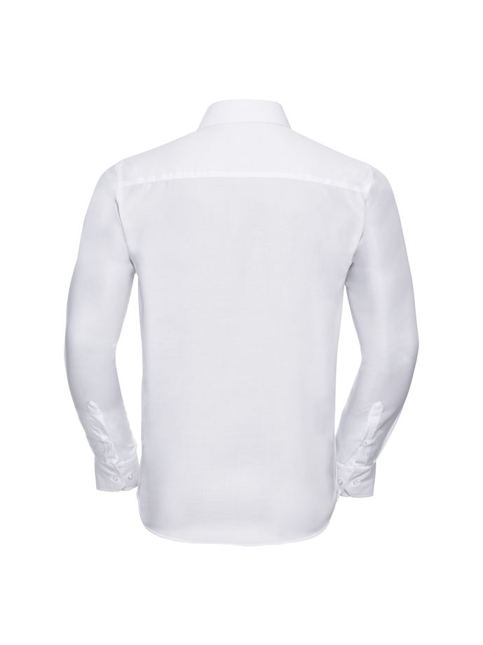 Vanity Fair Lingerie Men's Long Sleeve Tailored Ultimate Non-Iron Shirt White 6