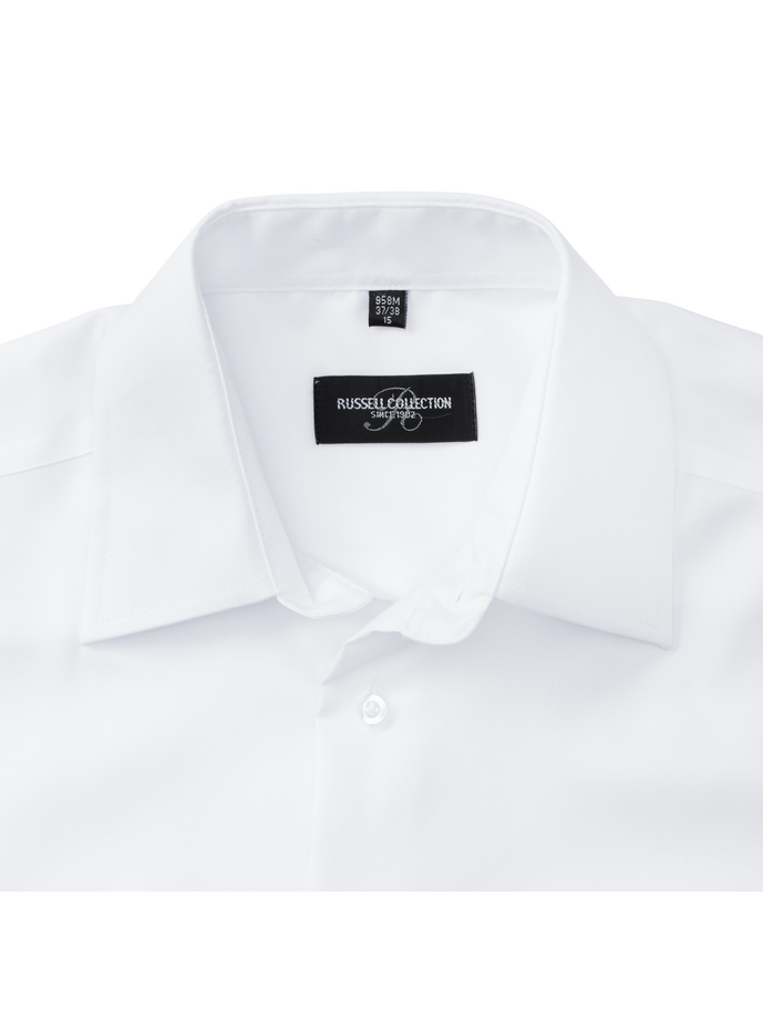 Vanity Fair Lingerie Men's Long Sleeve Tailored Ultimate Non-Iron Shirt White 8