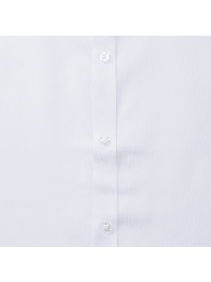 Vanity Fair Lingerie Men's Short Sleeve Tailored Herringbone Shirt White 9