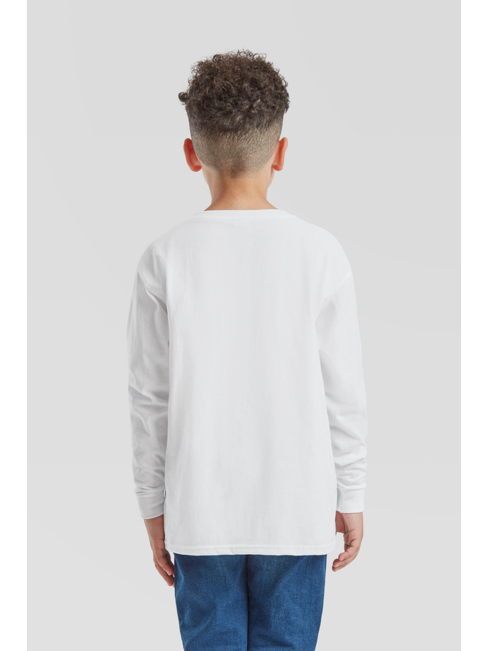 Vanity Fair Lingerie Kids Valueweight Long Sleeve T White 2
