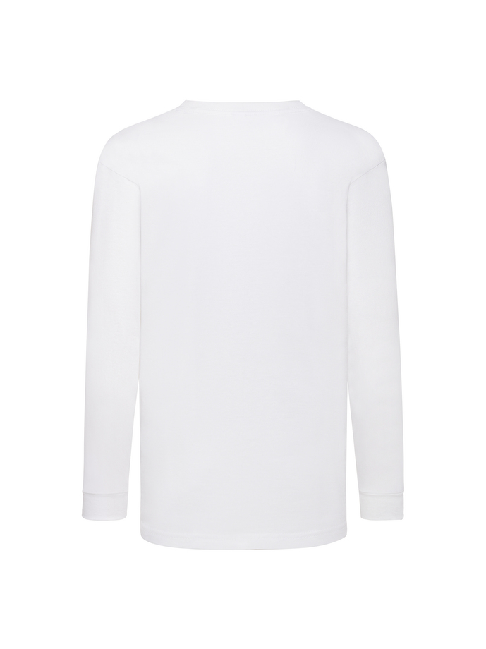 Vanity Fair Lingerie Kids Valueweight Long Sleeve T White 6