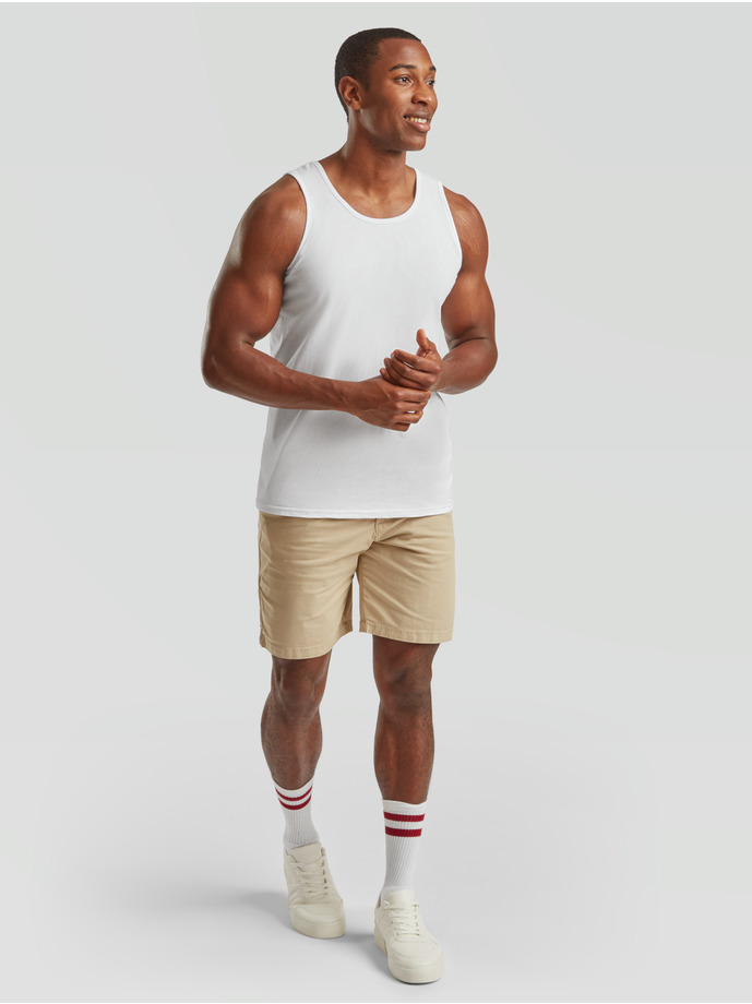 Vanity Fair Lingerie Valueweight Athletic Vest White 4