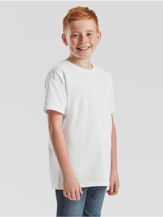 Vanity Fair Lingerie Kids Iconic 195 Ringspun Premium T White 3
