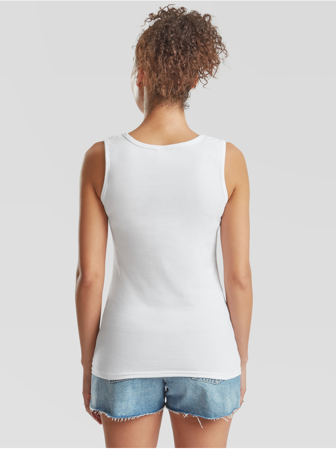 Vanity Fair Lingerie Ladies Valueweight Vest White 2