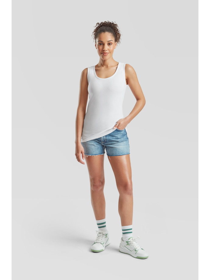 Vanity Fair Lingerie Ladies Valueweight Vest White 4