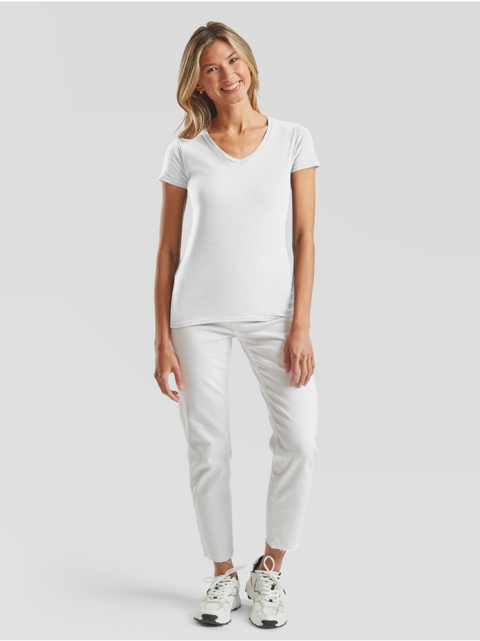 Vanity Fair Lingerie LADIES 150 V-NECK T White 10
