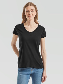 LADIES 150 V-NECK T