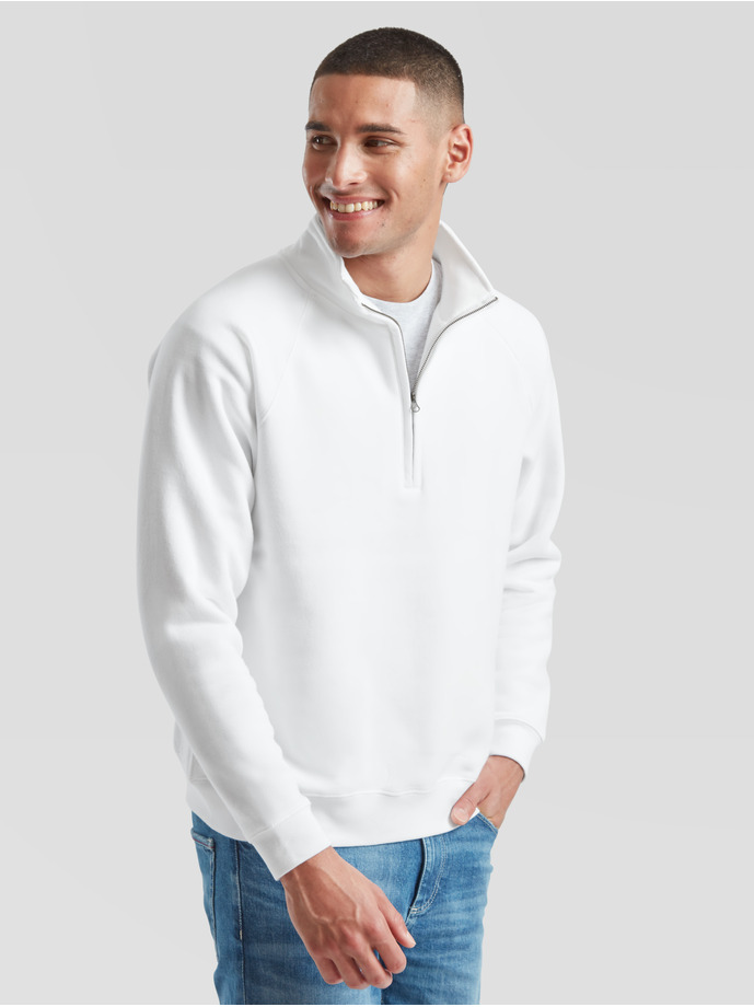 Vanity Fair Lingerie PREMIUM ZIP NECK SWEAT White 3