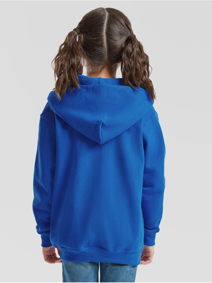 Vanity Fair Lingerie KIDS CLASSIC HOODED SWEAT JACKET Royal Blue 2