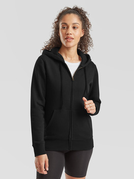 LADIES PREMIUM HOODED SWEAT JACKET