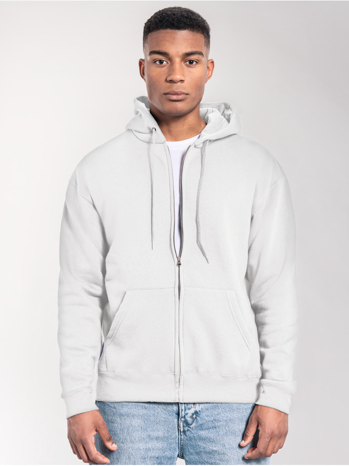 Vanity Fair Lingerie Iconic Premium Hooded Sweat Jacket White 1
