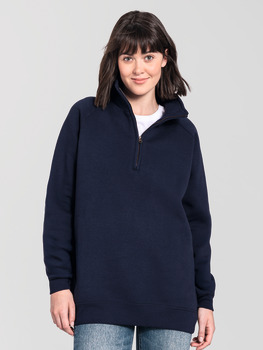Iconic Premium Zip Neck Sweat