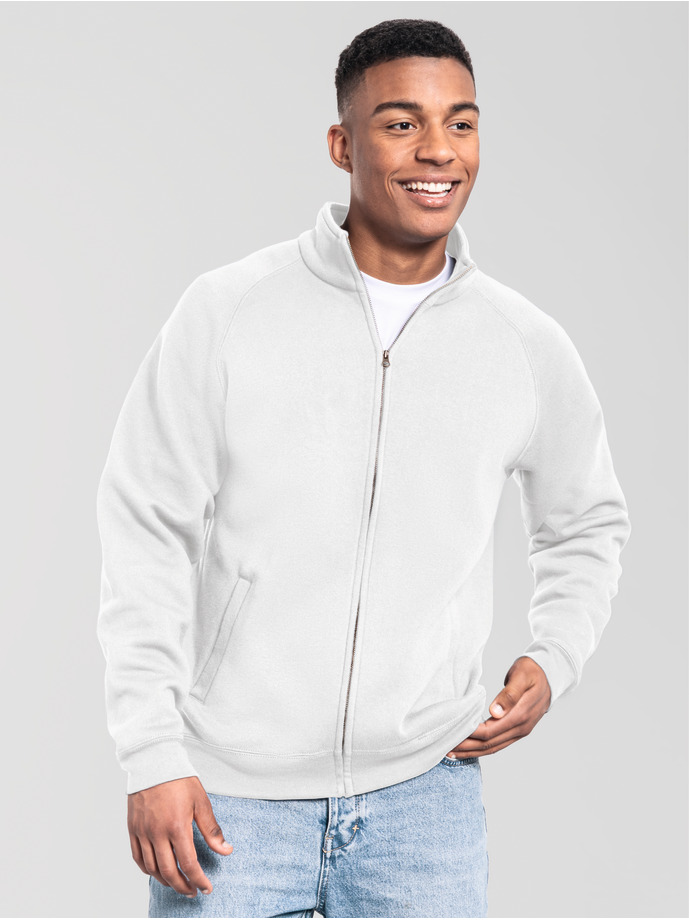 Vanity Fair Lingerie Iconic Premium Sweat Jacket White 1