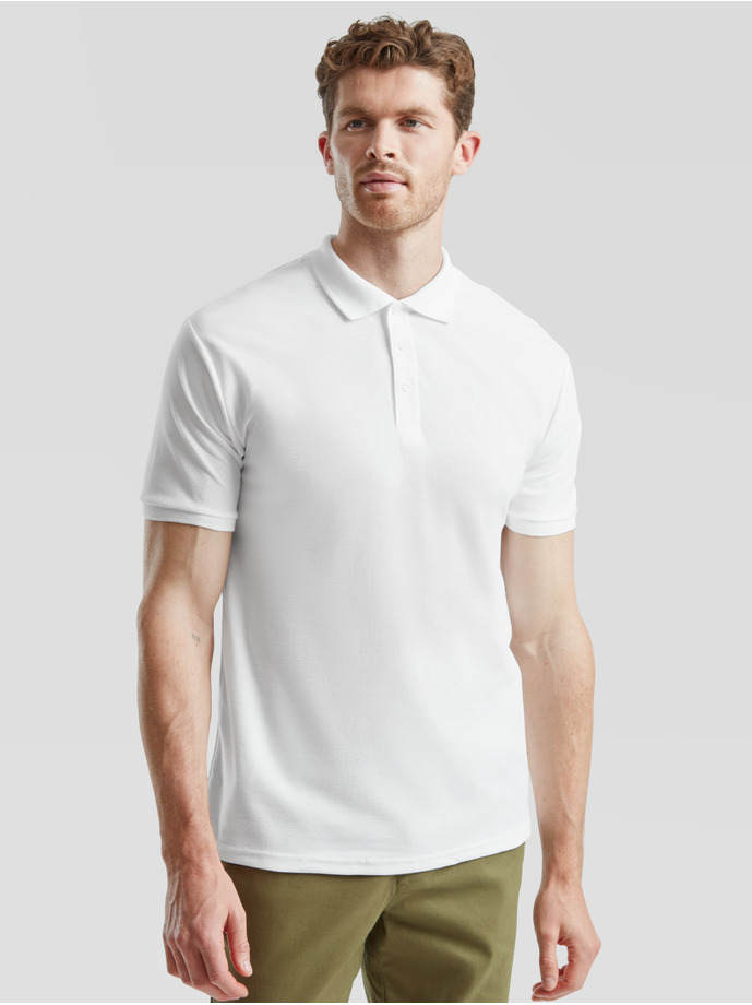 Vanity Fair Lingerie 65/35 HEAVY POLO White 1
