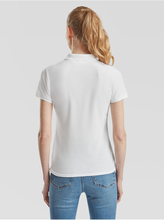 Vanity Fair Lingerie Ladies 65/35 Polo White 1