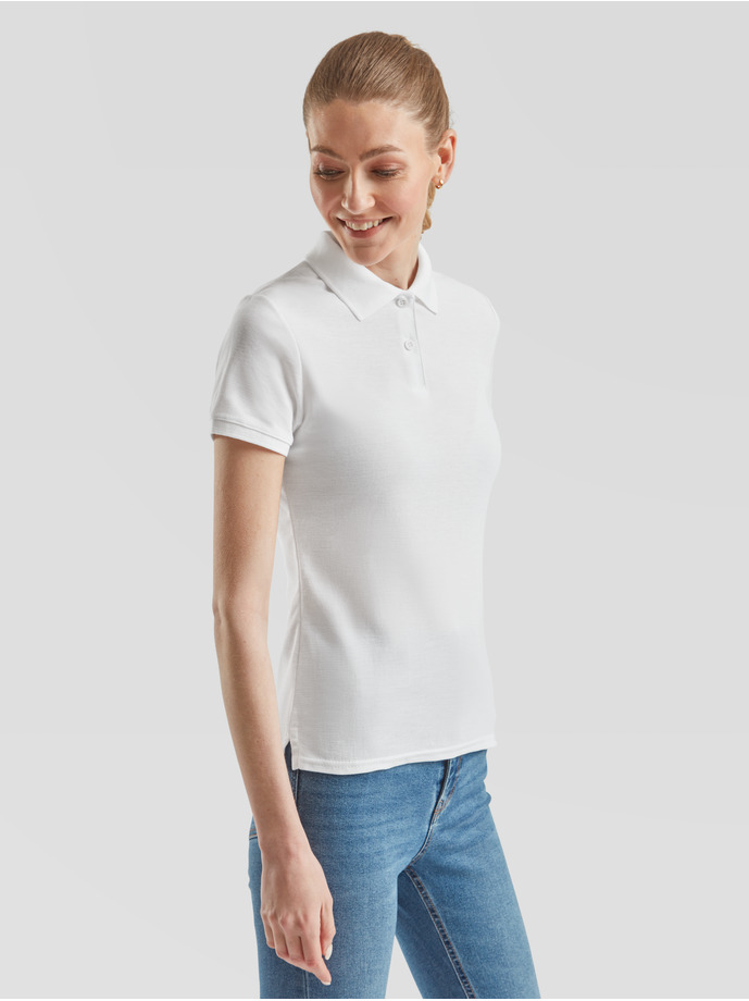 Vanity Fair Lingerie Ladies 65/35 Polo White 2