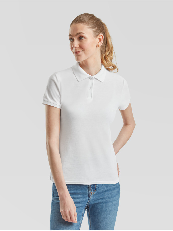 Vanity Fair Lingerie Ladies 65/35 Polo White 7