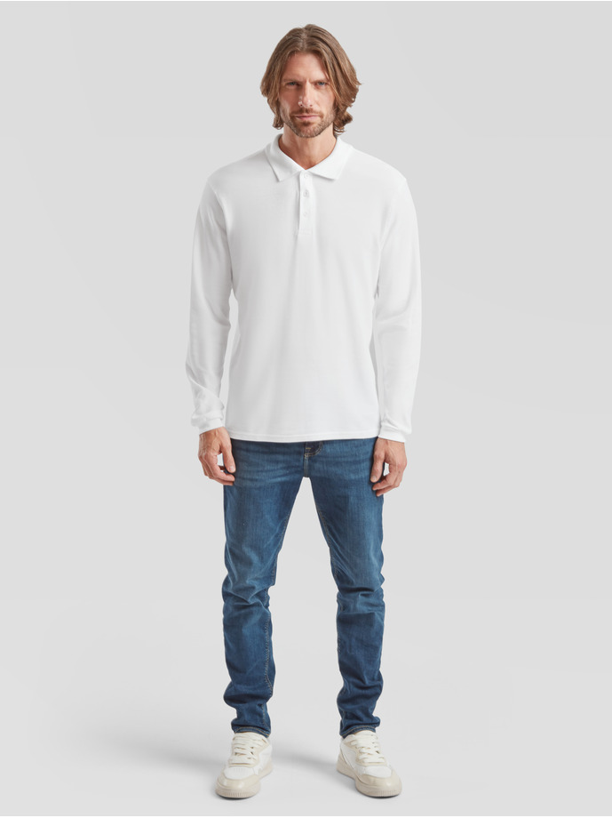 Vanity Fair Lingerie PREMIUM LONG SLEEVE POLO White 4