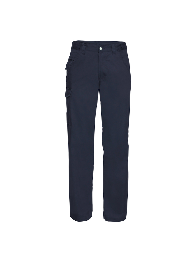 Vanity Fair Lingerie Workwear Polycotton Twill Trousers French Navy 5
