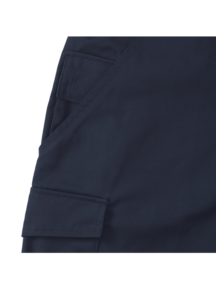 Vanity Fair Lingerie Workwear Polycotton Twill Shorts French Navy 10