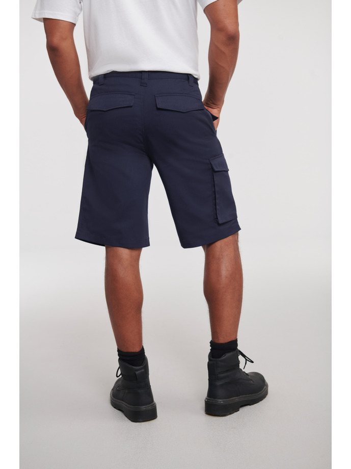 Vanity Fair Lingerie Workwear Polycotton Twill Shorts French Navy 2