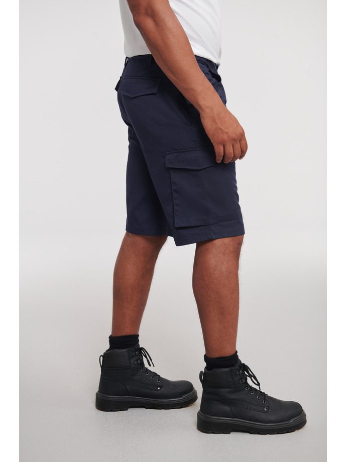 Vanity Fair Lingerie Workwear Polycotton Twill Shorts French Navy 3