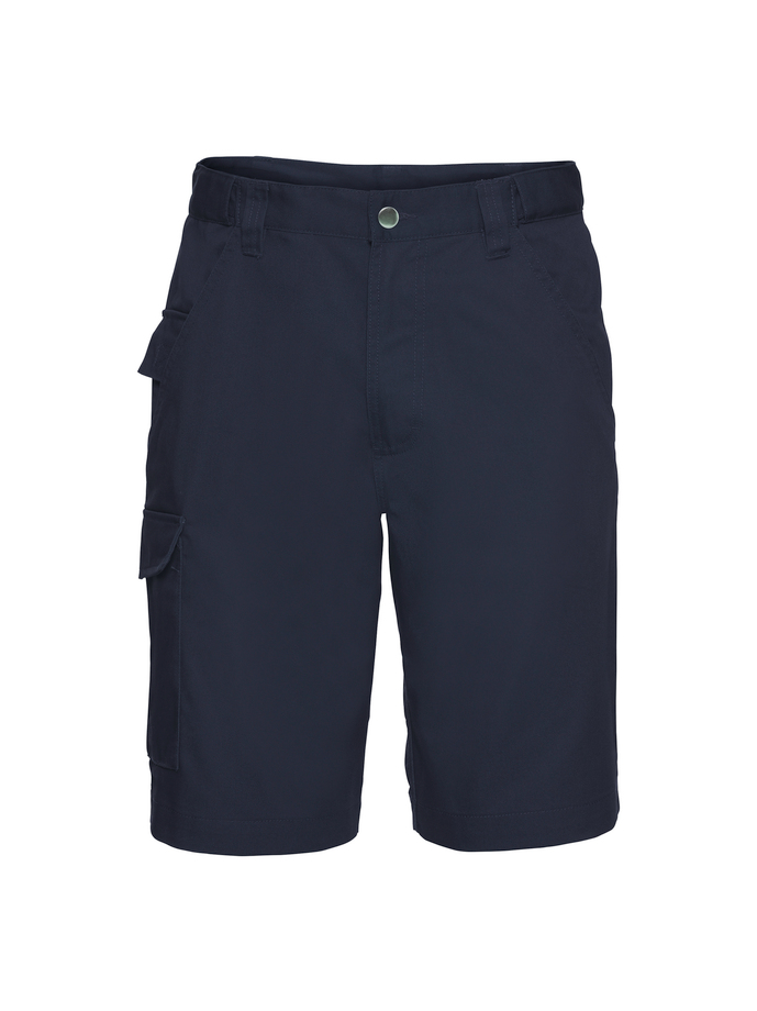 Vanity Fair Lingerie Workwear Polycotton Twill Shorts French Navy 5