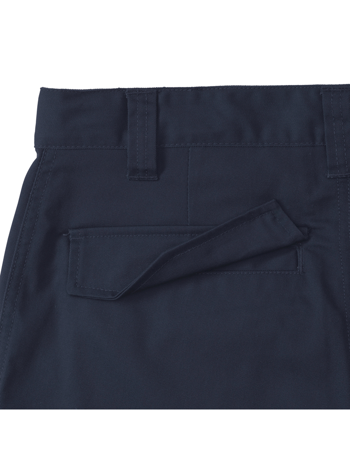 Vanity Fair Lingerie Workwear Polycotton Twill Shorts French Navy 8