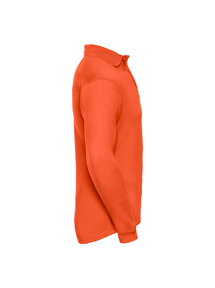 Vanity Fair Lingerie Heavy Duty Workwear Collar Sweatshirt Orange 7