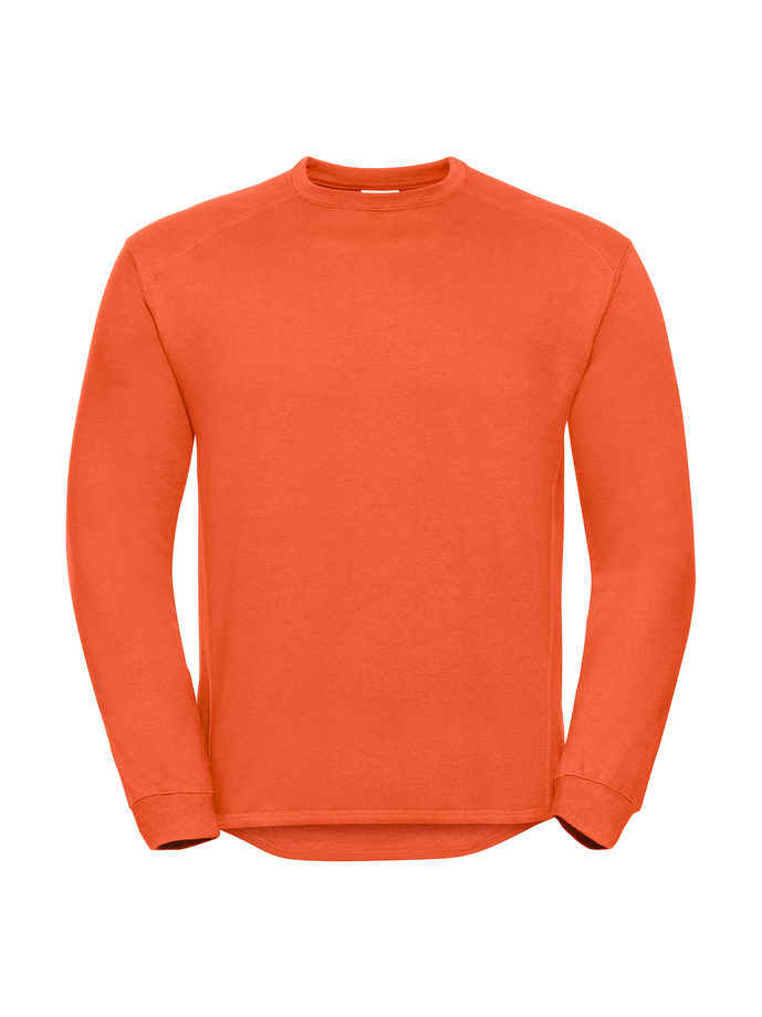 Vanity Fair Lingerie Heavy Duty Workwear Sweatshirt Orange 5