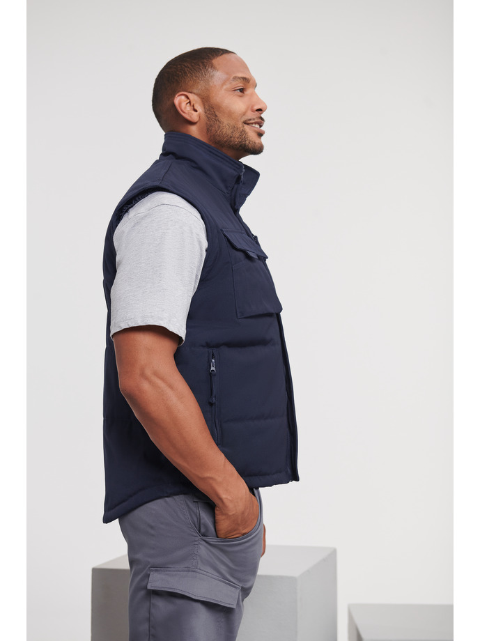 Vanity Fair Lingerie Heavy Duty Workwear Gilet French Navy 3
