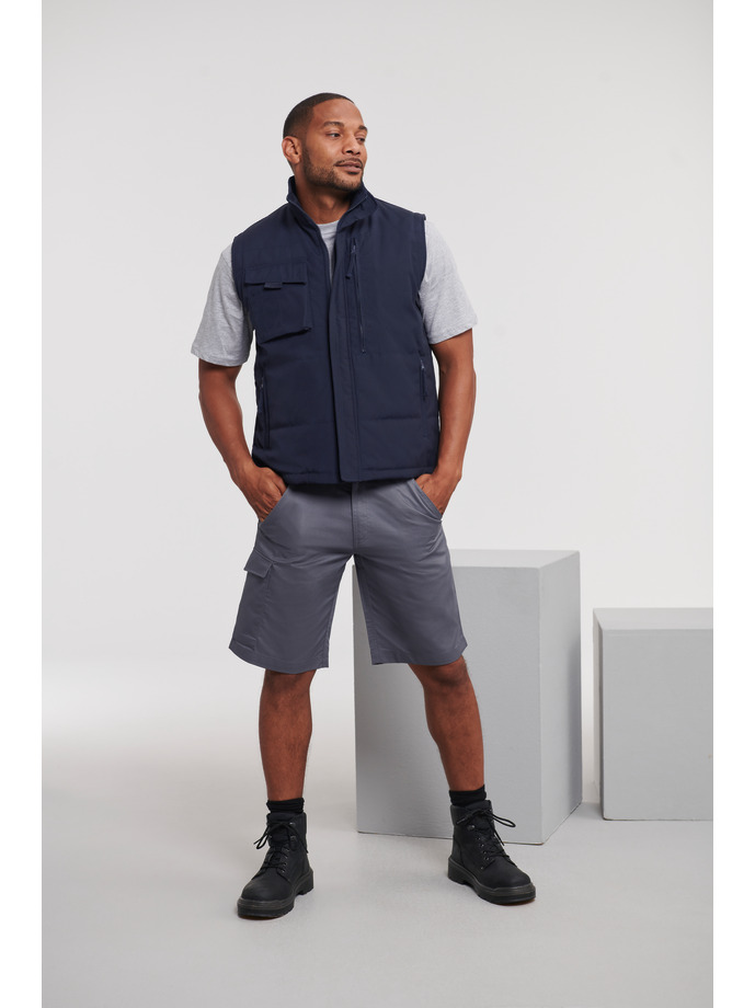 Vanity Fair Lingerie Heavy Duty Workwear Gilet French Navy 4
