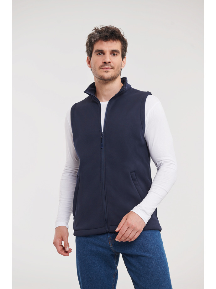 Vanity Fair Lingerie Men's Smart Softshell Gilet French Navy 1