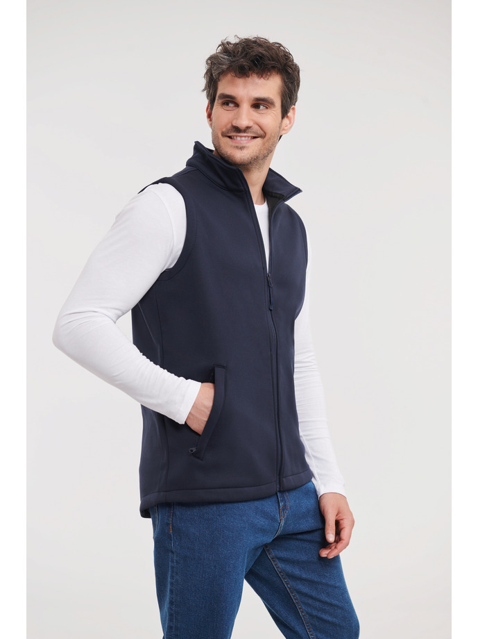 Vanity Fair Lingerie Men's Smart Softshell Gilet French Navy 3