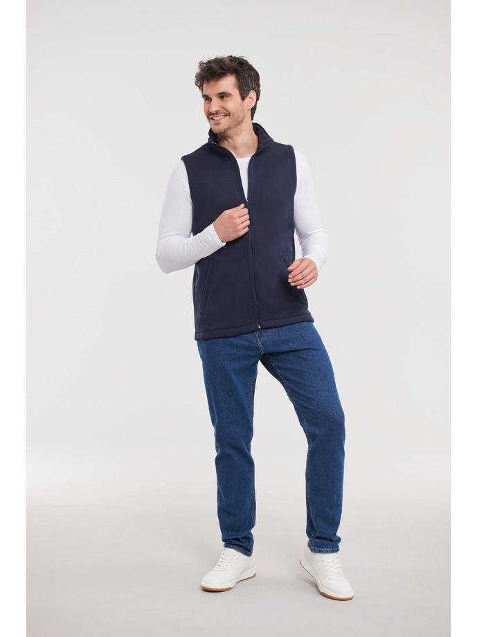 Vanity Fair Lingerie Men's Smart Softshell Gilet French Navy 4