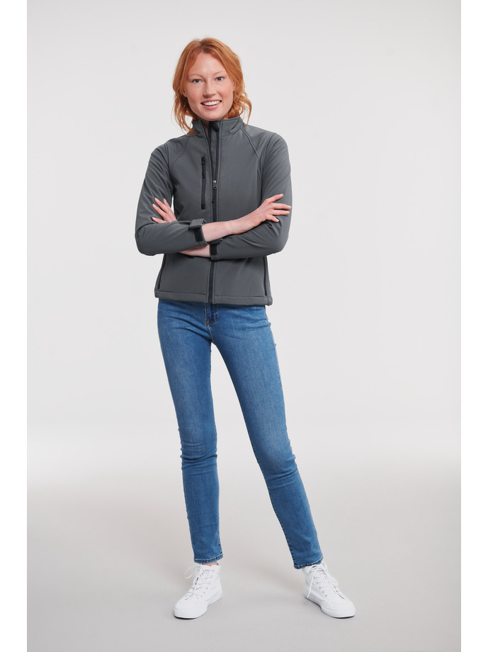 Vanity Fair Lingerie Ladies' Softshell Jacket Titanium 4
