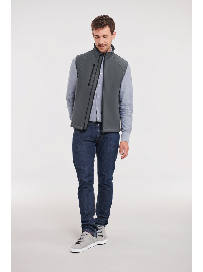 Vanity Fair Lingerie Men's Softshell Gilet Titanium 4