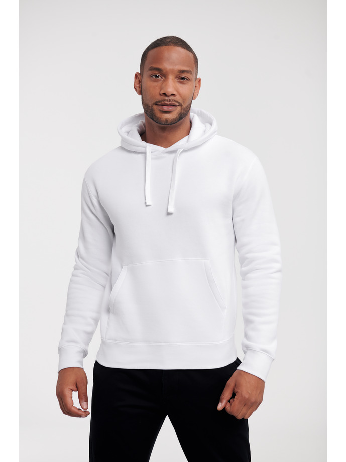 Vanity Fair Lingerie Men's Authentic Hooded Sweat White 1