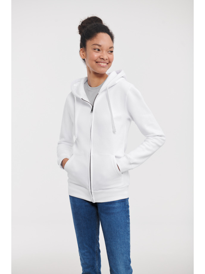 Vanity Fair Lingerie Ladies' Authentic Zipped Hood Jacket White 1