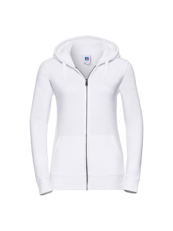 Vanity Fair Lingerie Ladies' Authentic Zipped Hood Jacket White 5