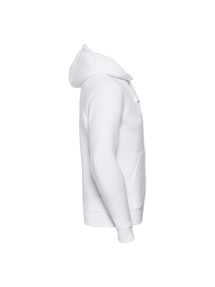 Vanity Fair Lingerie Men's Authentic Zipped Hood Jacket White 3